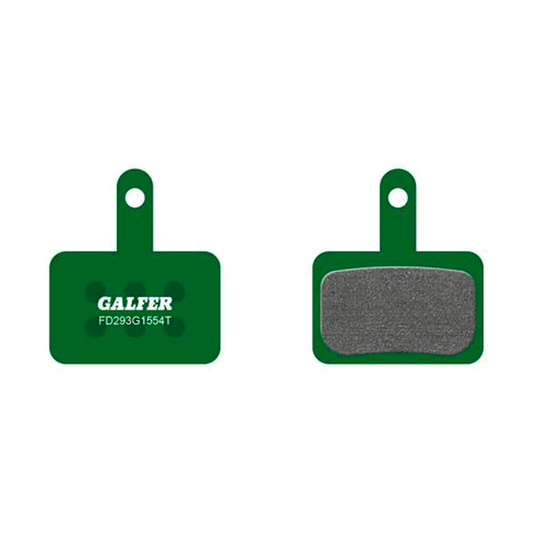 Plaquettes Semi-Métalliques GALFER PRO Shimano B01S Deore Tektro — vue principale