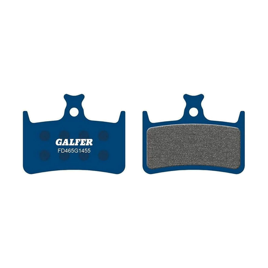 Plaquettes Semi-Métalliques GALFER ROAD Hope E4 / RX4 — vue principale