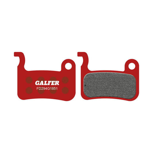 Plaquettes Semi-Métalliques GALFER ADVANCED Shimano A01S-M06 Saint / XTR / XT / SLX / LX — vue principale