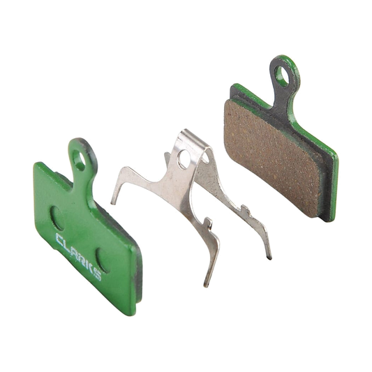 Plaquettes Organiques CLARKS Shimano G05S XTR M985 XT M785 SLX M666 DEORE M615 Alfine — vue principale