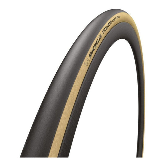 MICHELIN POWER CUP Reifen, Wettkampflinie, 700c, Tubeless Ready, Beige