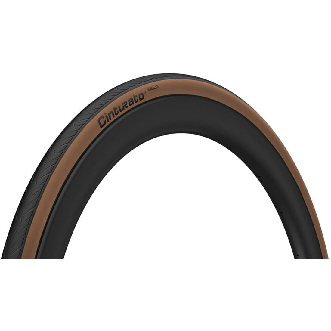 PIRELLI CINTURATO VELO 700c Tubeless-Ready-Reifen, braun