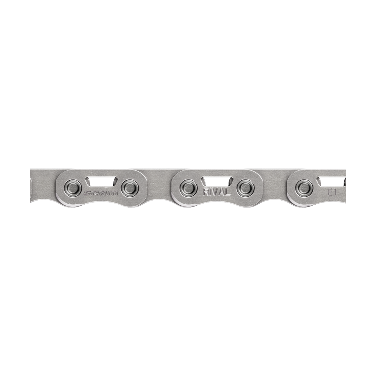 Chaîne 12/13V SRAM RIVAL E1 Flattop — photo produit sur fond blanc