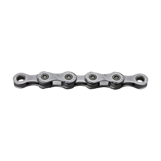 Chaîne 12V KMC X12 EPT Argent — photo produit sur fond blanc