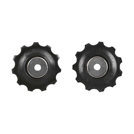 Galets de Dérailleur Arrière SHIMANO SLX 10V — pièce sur fond blanc