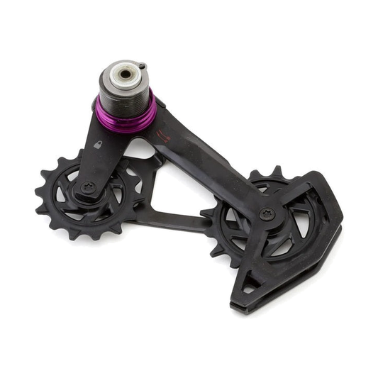 Chape + Galets SRAM GX T-TYPE EAGLE AXS — pièce sur fond blanc