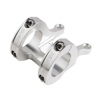 Potence BURGTEC Direct Mount MK3 Argent — vue principale sur fond blanc