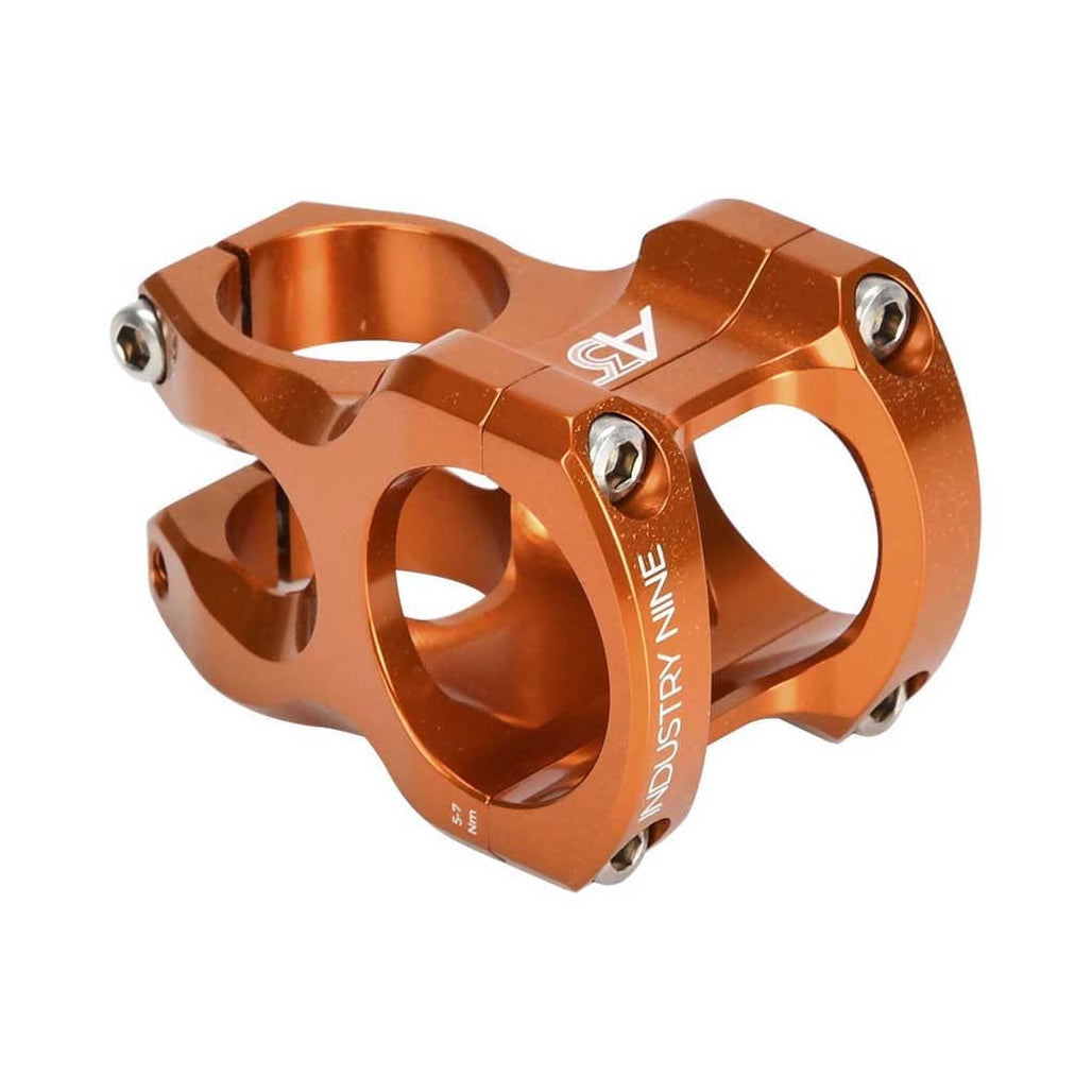 Potence INDUSTRY NINE A35 Orange — vue principale sur fond blanc