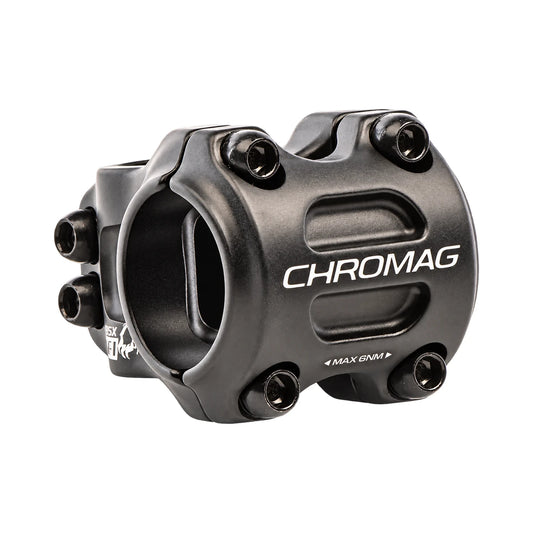 Potence CHROMAG HIFI BSX 0° Noir — vue principale sur fond blanc