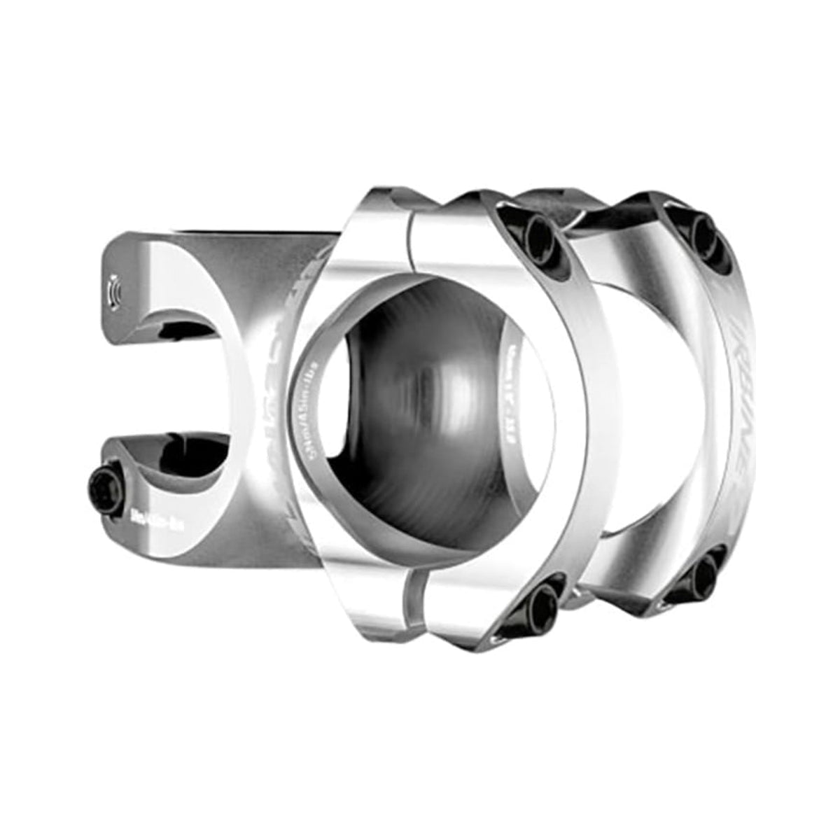 Vorbau RACE FACE TURBINE R 35 Silber — Hauptansicht auf weißem Hintergrund