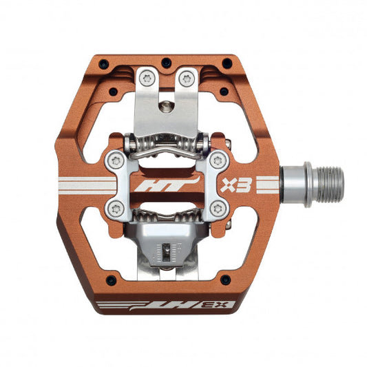 Pédales HT COMPONENTS X3 Bronze