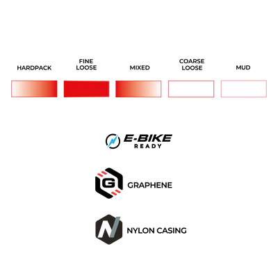 Pneu VITTORIA PEYOTE XC TRAIL 29x2.40 Graphene 4C Tubeless Ready Souple Noir
