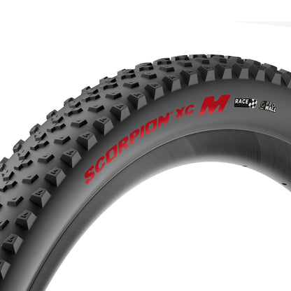 PIRELLI SCORPION RACE XC M ProWall Reifen 29x2.40 Tubeless Ready Faltreifen Schwarz/Rot
