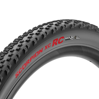 PIRELLI SCORPION RACE XC RC ProWall Reifen 29x2.40 Tubeless Ready Faltreifen Schwarz/Rot