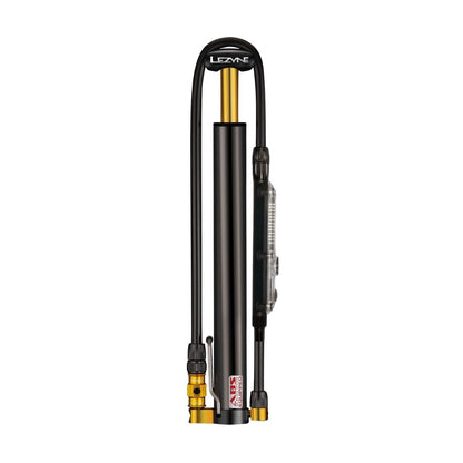 Kompakte Standpumpe LEZYNE MICRO FLOOR DRIVE DIGITAL HPG Schwarz