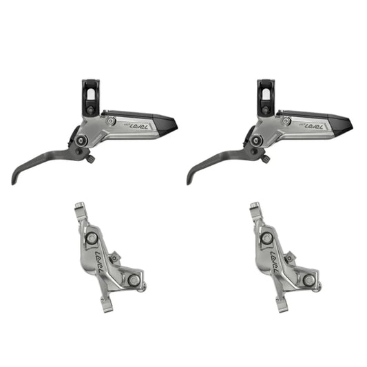 Paire de Freins SRAM LEVEL ULTIMATE STEALTH 4 pistons Argent