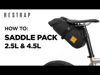 Sacoche de Selle RESTRAP SADDLE PACK 4.5L Noir