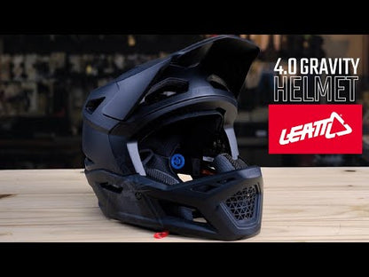 Casque VTT LEATT MTB GRAVITY 4.0 Noir