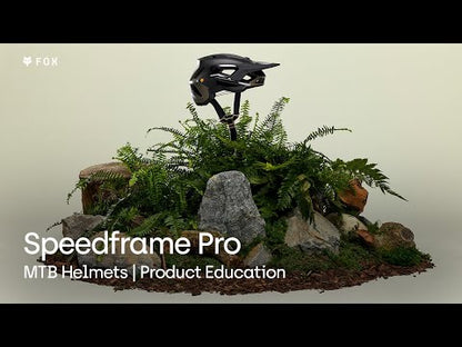 FOX SPEEDFRAME PRO MIPS BACKFADE MTB-Helm Lime