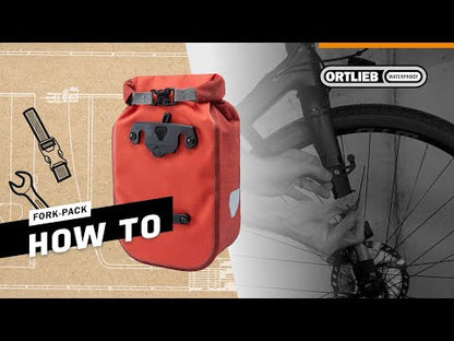 Sacoche de Fourche ORTLIEB FORK-PACK 5.8 L Noir