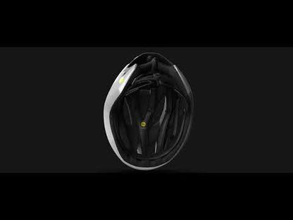 Rennhelm MET TRENTA 3K CARBON - Limitierte Auflage Tadej Pogacar World Champion Rainbow