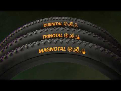 Pneu CONTINENTAL DUBNITAL Race Grip 29x2.40 Tubeless Ready Souple Noir