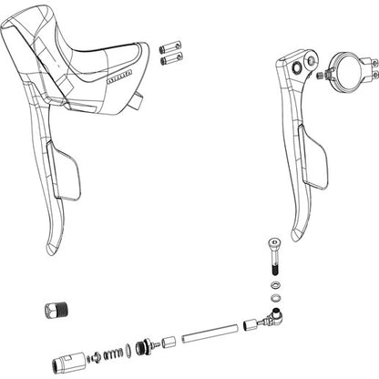 Kit Raccordement Durite SRAM STEALTH-A-MAGIG pour RIVAL/FORCE/APEX ETAP AXS HRD