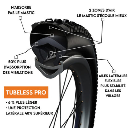 Mousse Anti-Pincement Tubeless TANNUS PRO 27.5x2.10-2.60
