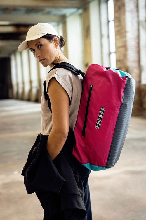 Reisetasche Duffle ORTLIEB DUFFLE LITE Cyber Blau/Pink