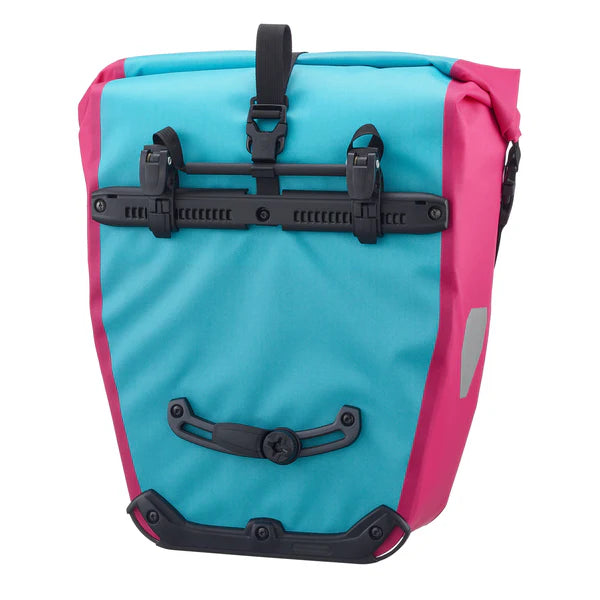 Gepäckträgertasche ORTLIEB BACK ROLLER CYBER 20 L Blau/Pink