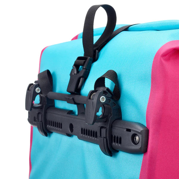 Gepäckträgertasche ORTLIEB BACK ROLLER CYBER 20 L Blau/Pink
