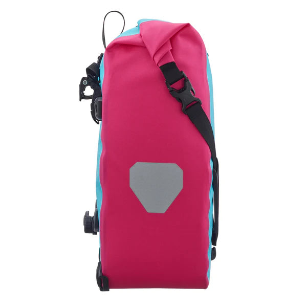 Gepäckträgertasche ORTLIEB BACK ROLLER CYBER 20 L Blau/Pink