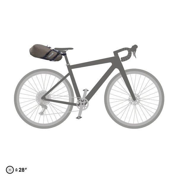 ORTLIEB SEAT PACK QR 7.5 L Satteltasche Grau