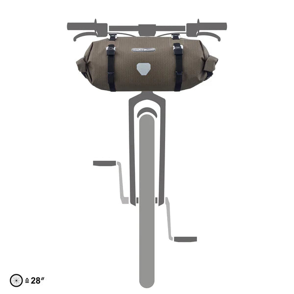 ORTLIEB HANDLEBAR PACK FLEX 9 L Lenkertasche Grau