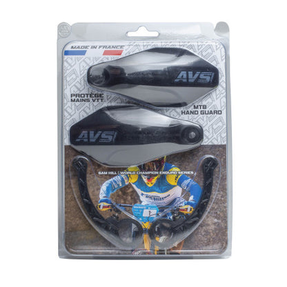 Protège Mains AVS BASIC Patte Plastique Noir