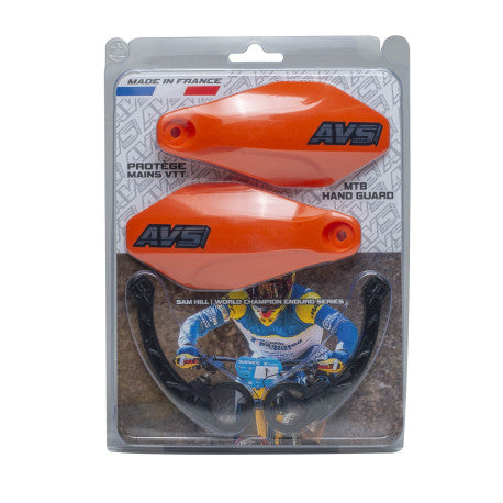 Protège Mains AVS BASIC Patte Plastique Orange