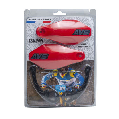 Protège Mains AVS BASIC Patte Plastique Rouge