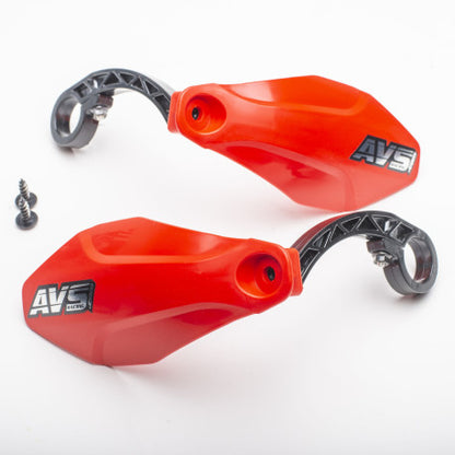 Protège Mains AVS BASIC Patte Plastique Rouge