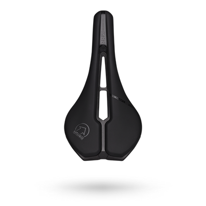 Sattel PRO TURNIX PERFORMANCE 132mm Stahl-Schienen Schwarz