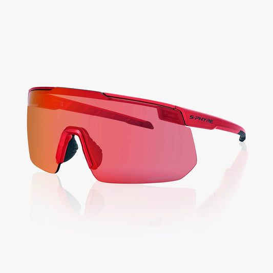Brille SHIMANO S-PHYRE CE-SPHR2 Rot Metallic Glas Ridescape Road
