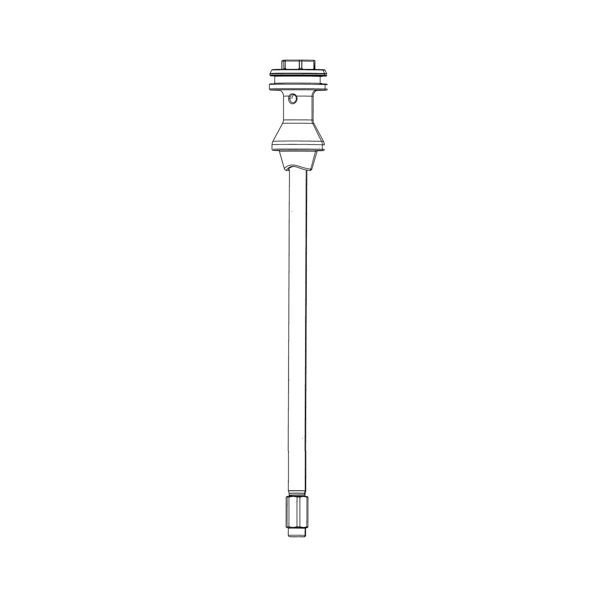 Kit Arbre Ressort Air DEBONAIR ROCKSHOX 160mm-27.5"/29" (38mm) pour DOMAIN B1+ (2022+) — illustration technique