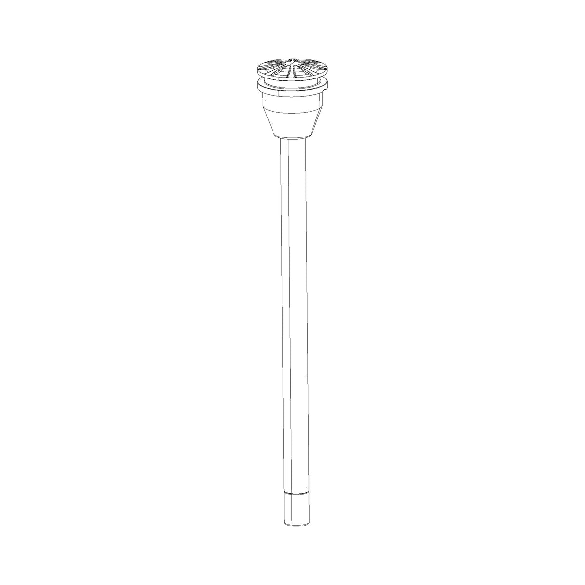ROCKSHOX DEBONAIR Luftfederschaft-Set 100 mm für 29" (32 mm) für SID C1/SID SL D1 — technische Abbildung