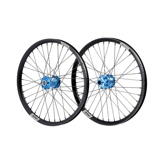 Laufradsatz PRIDE 20" (406mm) Control V2 Disc Helium M24 Achsen 20/15mm Blau
