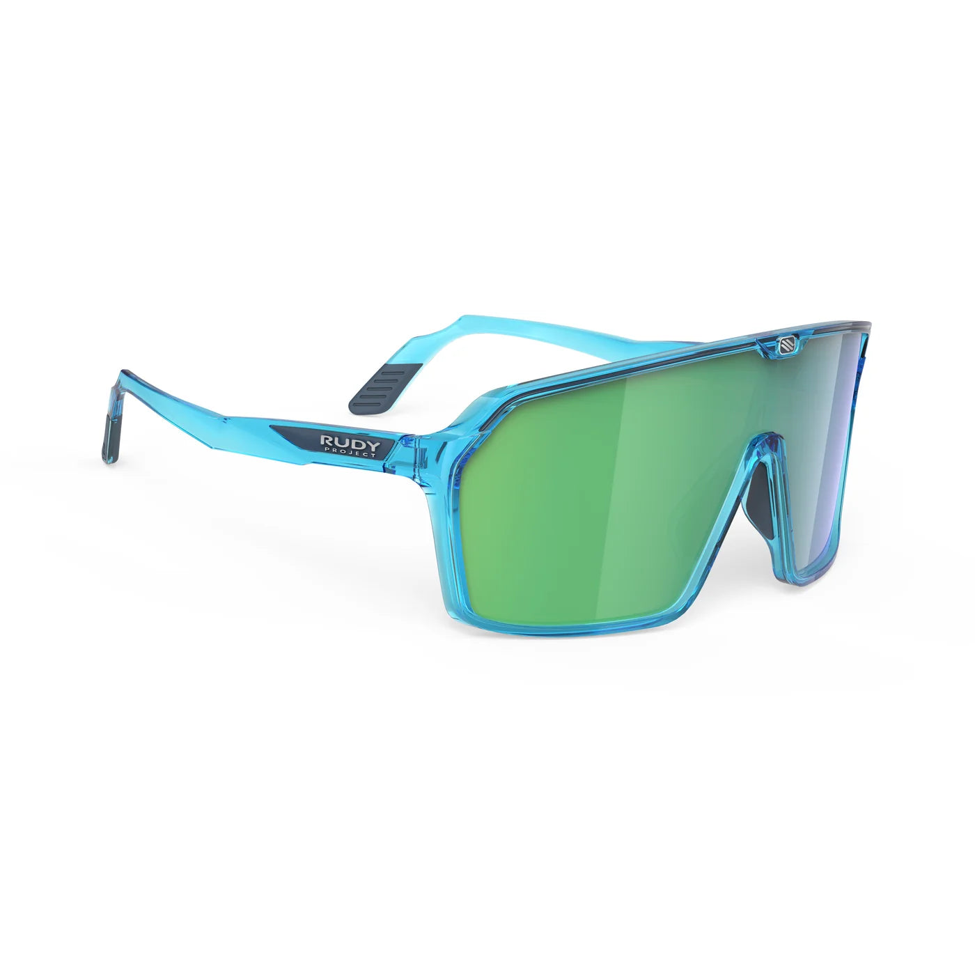Lunettes RUDY PROJECT SPINSHIELD Crystal Bleu Verres RP Optics Multilaser Green