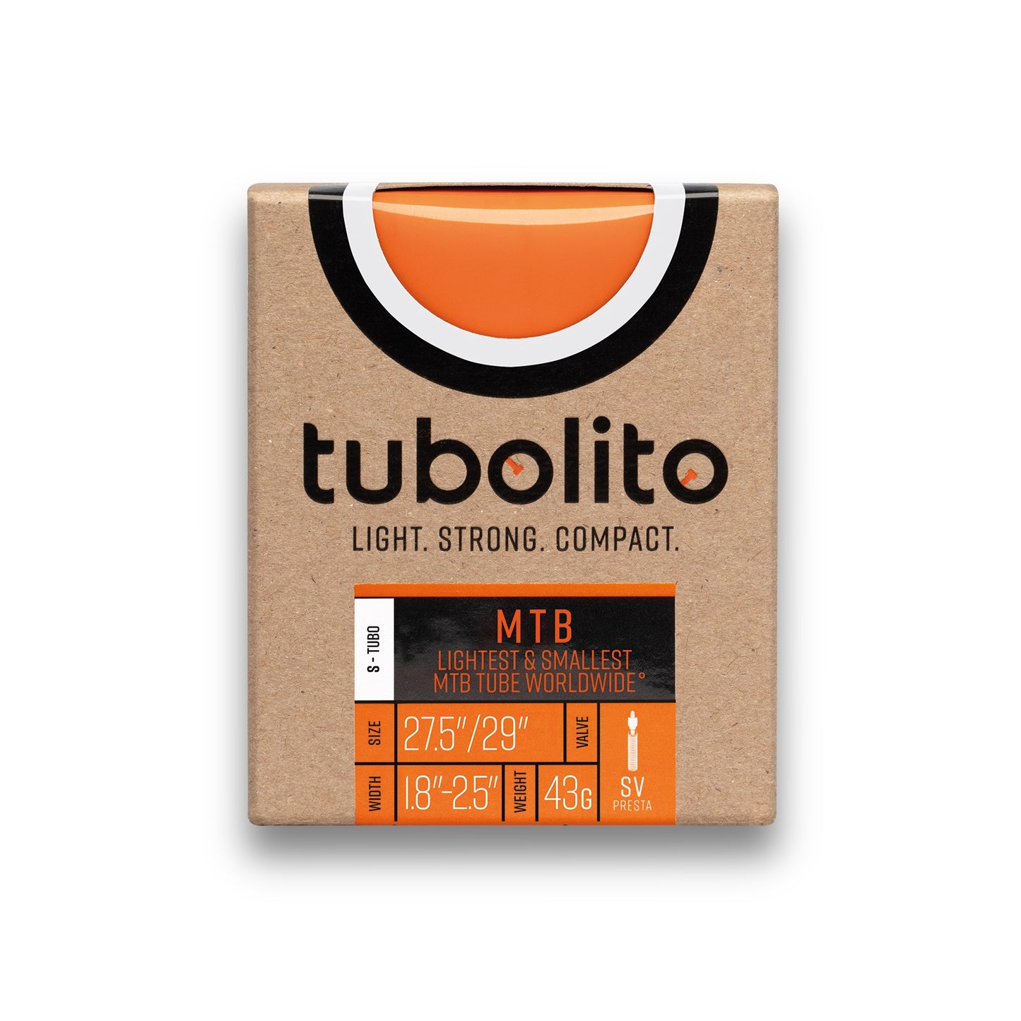 Fahrradschlauch TUBOLITO S-TUBO 27,5/29x1.80/2.50 Presta 42mm