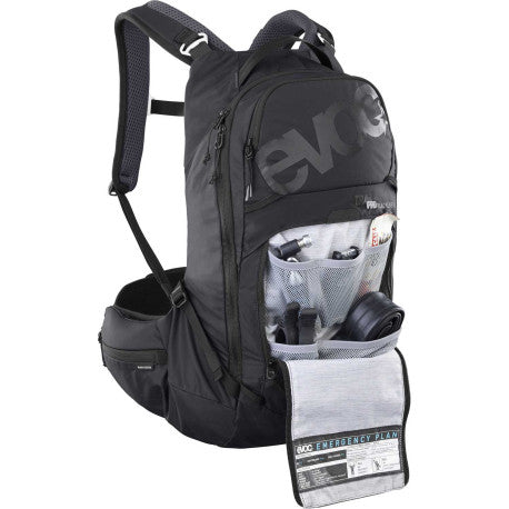 EVOC TRAIL PRO BLACKLINE 16 L Backpack Rucksack Schwarz