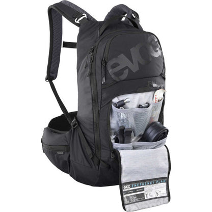 Sac à Dos avec Dorsale EVOC TRAIL PRO BLACKLINE 16 L Noir