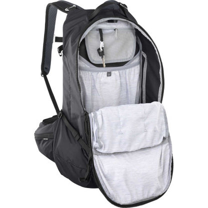Rucksack mit Rückenprotektor EVOC TRAIL PRO BLACKLINE 26 L Schwarz