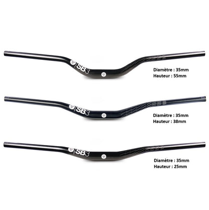 Lenker SB3 KROMA Rise 38mm 780mm Schwarz/Grün