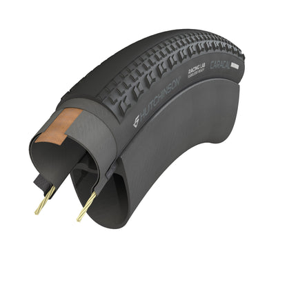 Pneu HUTCHINSON CARACAL ALLROAD 700x35 Tubeless Ready Marron